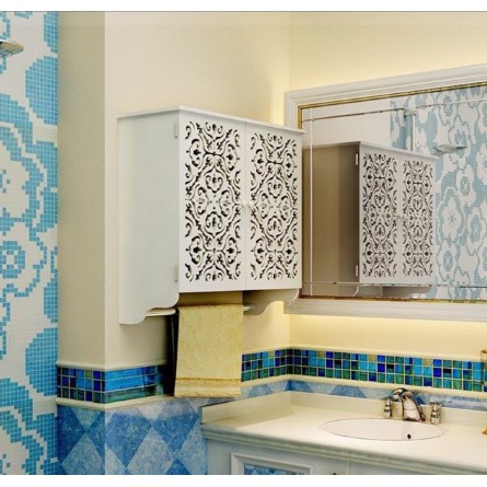 [XẢ KHO] TỦ TREO HOA VĂN  TỦ TREO NHÀ TẮM IG341- | BigBuy360 - bigbuy360.vn