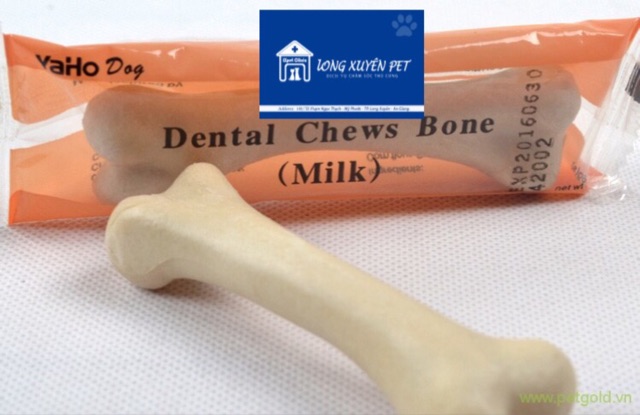 Bánh xương canxi cho chó vị phô mai ORGO 90g