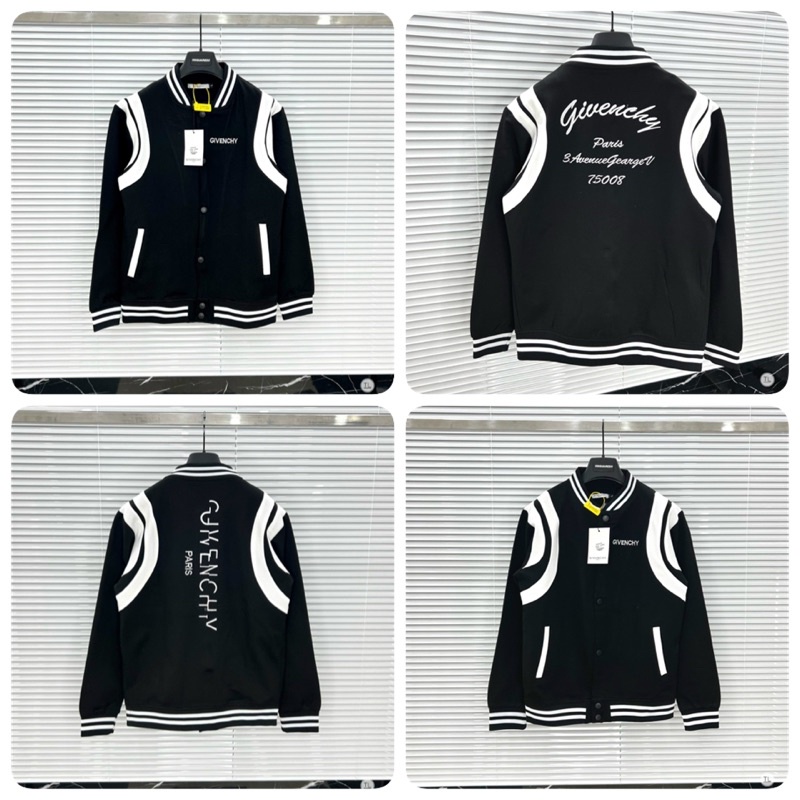 Áo bomber Thêu Chữ Dọc Sau Lưng - Bomber GVC Chữ Ngang Cho Nam