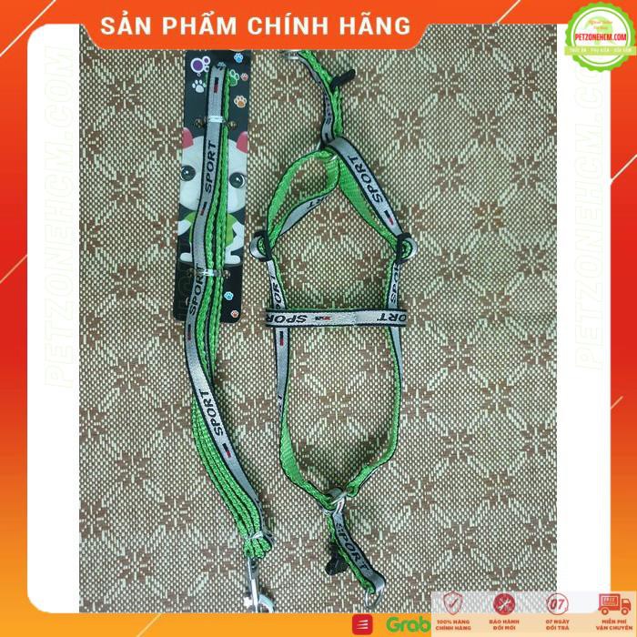 Dây dắt yếm chó mèo 1.0cm appe pets