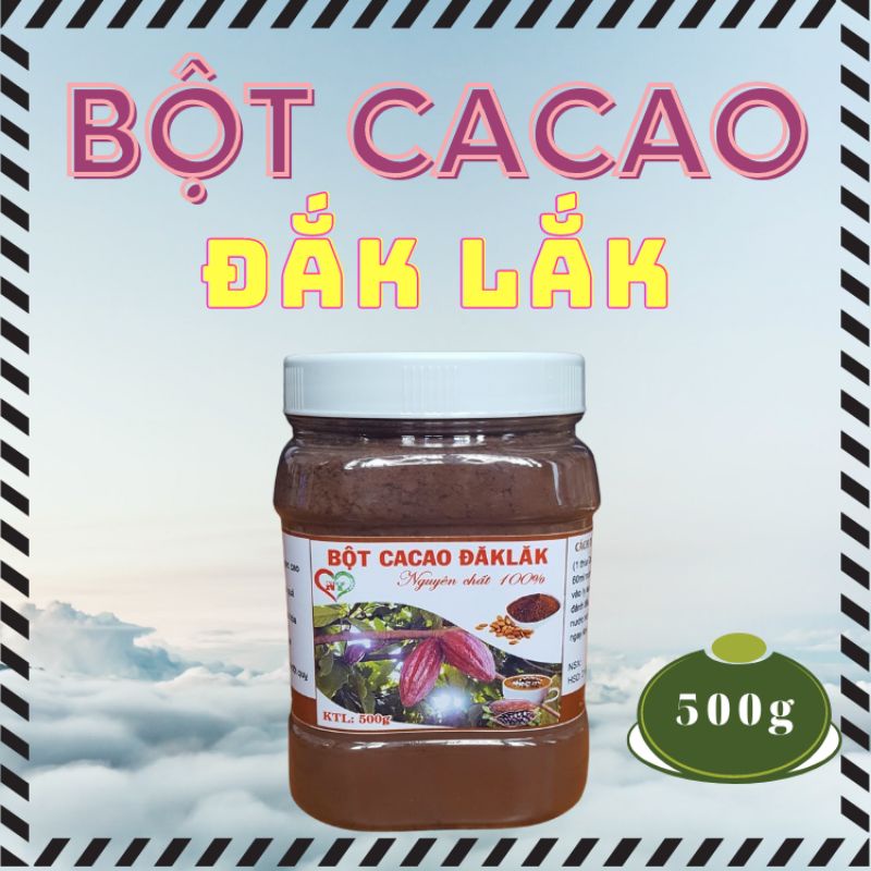Bột cacao đắk Lắk - Bột cacao [ Hủ 500g]