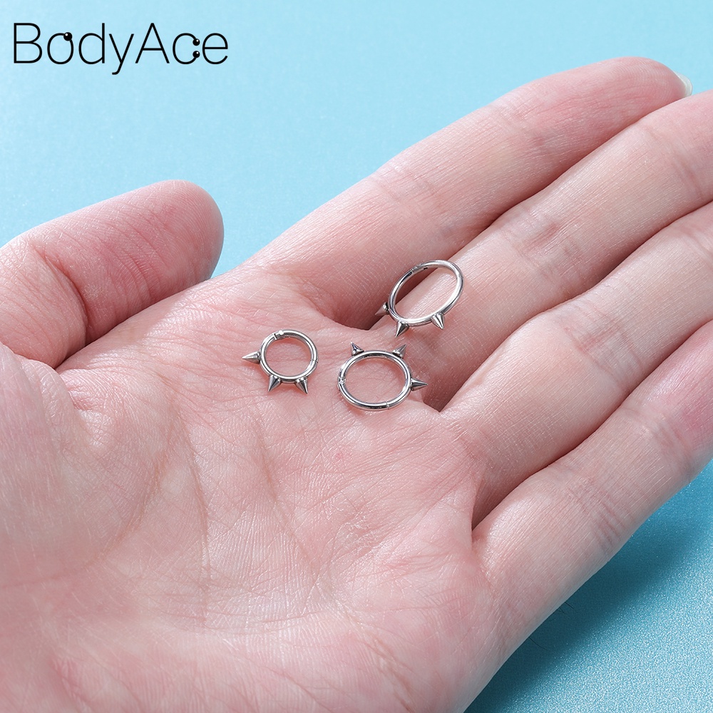 1 Khuyên Mũi Đính Đá 6/8/10MM Phong Cách Cá Tính