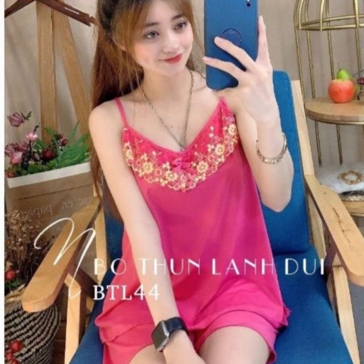 Đồ ngủ thun lạnh quần đùi 45kg tới 70kg | BigBuy360 - bigbuy360.vn