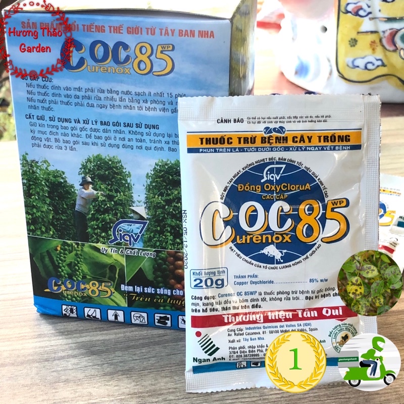 Coc 85Wp Trừ Nấm, Thán Thư Trên Cây Trồng, 20gr