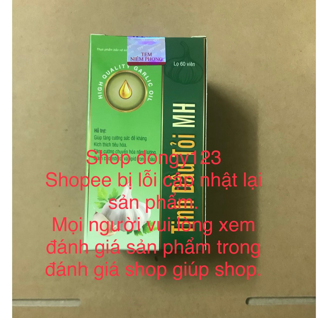 TINH DẦU TỎI MH