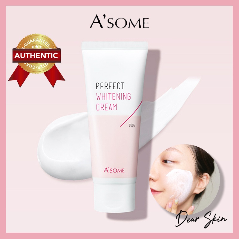 Kem dưỡng sáng da A'some Perfect Whitening Cream - Kem sáng da mặt, Che Khuyết Điểm, Nâng Tone