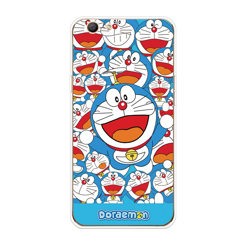 Ốp Lưng Oppo A71 A73 A77 A83 A1 A5X A7X F5 TPU mềm Case Doraemon