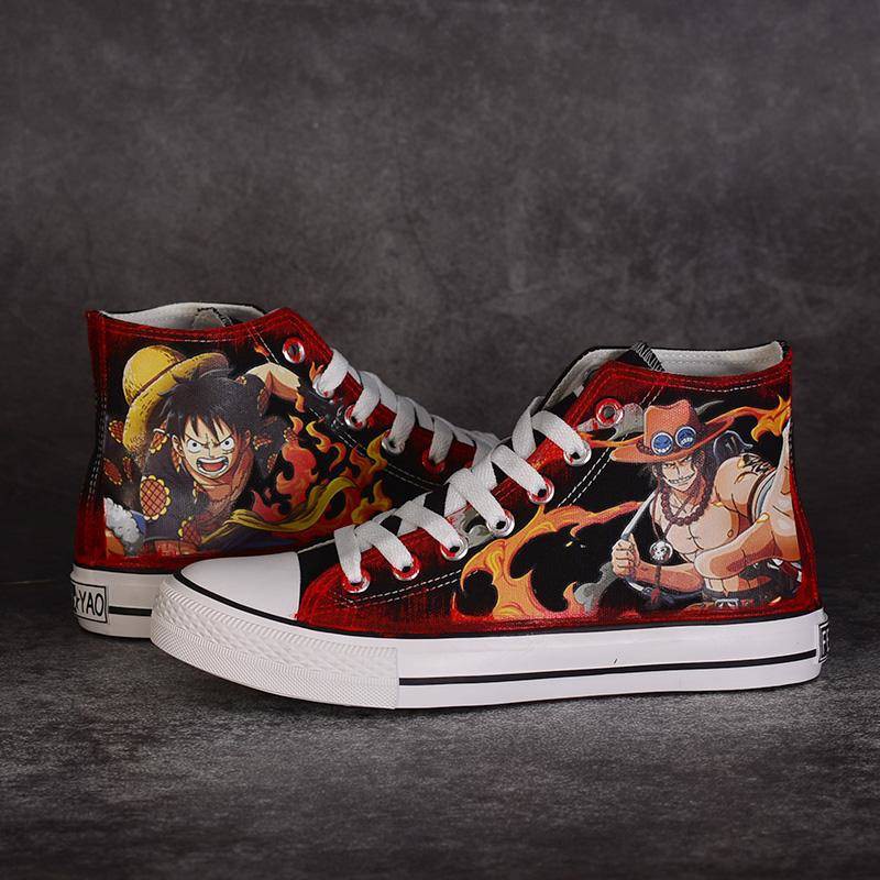 One Piece Canvas Casual Graffiti giày nam | BigBuy360 - bigbuy360.vn
