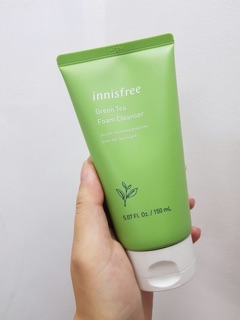 Sữa rửa mặt Innisfree trà xanh mẫu mới 2019