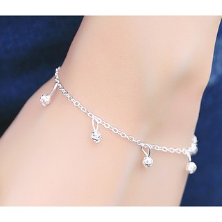 Lắc tay hạt châu bạc - TS-0112