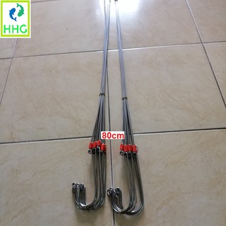 10 MÓC INOX 80CM TREO CHẬU SIÊU BỀN!!!