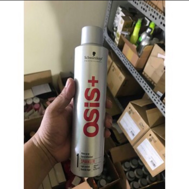 Dưỡng chất xịt bóng tóc OSIS 1 giữ nếp cứng SCHWARZKOPF 300ml