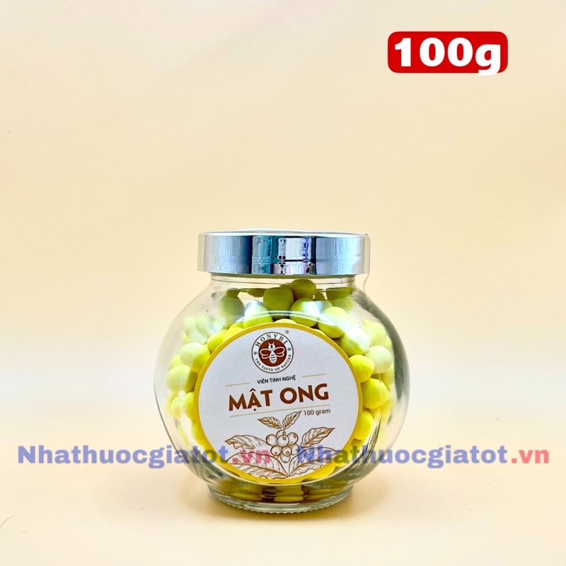 Mật Ong Hoa Cà Phê HONYBI 200ml - Viên Tinh Nghệ Mật Ong HONYBI 100g