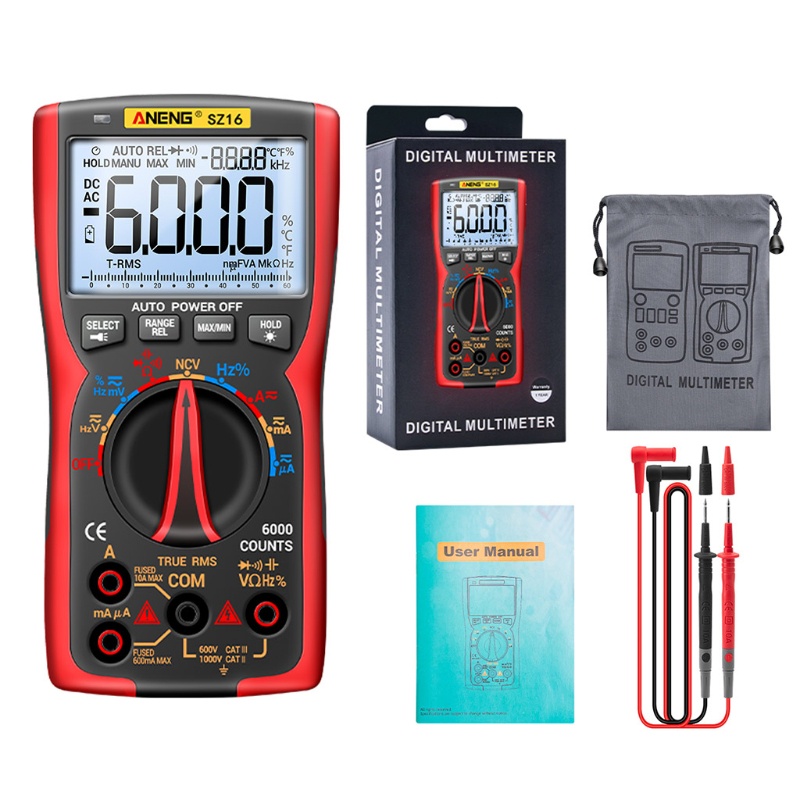 Vạn Năng Kế Kỹ Thuật Số AC / for DC Hz Tetser Capaci