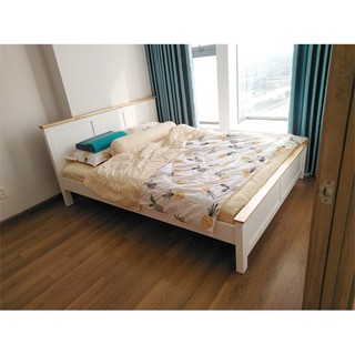 Giường Ngủ Gỗ Thông, giường gỗ 1m6 và 1m8- giường xuất khẩu đóng thùng