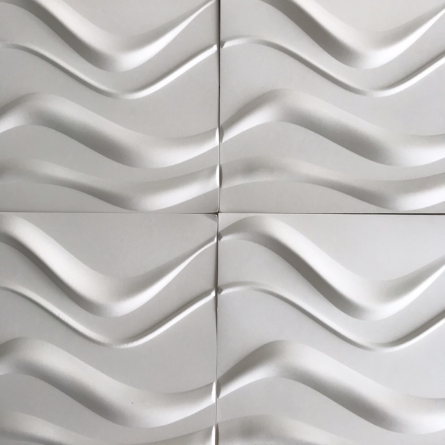 Tấm ốp tường 3D chống ẩm mốc, trang trí nội thất, hoa văn nổi chất liệu sợi tự nhiên | BigBuy360 - bigbuy360.vn