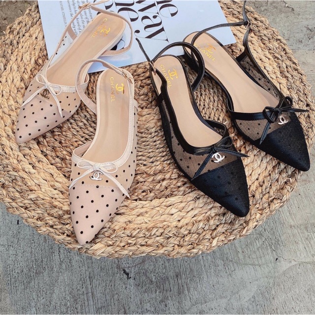 [SẴN] GIÀY BÚP BÊ BI LƯỚI DỄ THƯƠNG