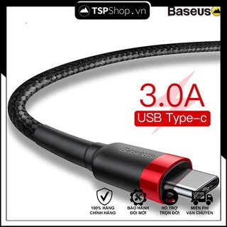 Cáp sạc nhanh Baseus Cafule Type C sạc nhanh 3A Quick charge 3.0