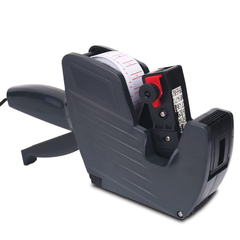 Dụng Cụ Dán Nhãn 8 Chữ Số Kèm Con Lăn Mực