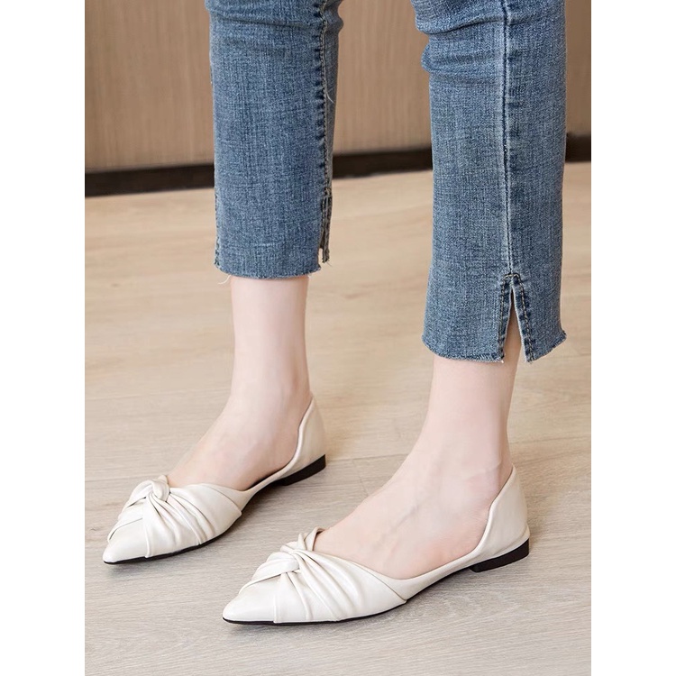 GIÀY BÚP BÊ XOẮN MŨI 308-6