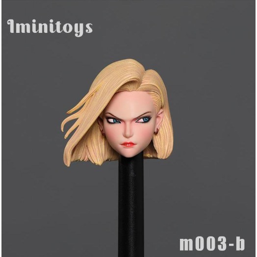 Mô Hình Đầu Búp Bê M003 Android 18 12 "Tbl Ph Tỉ Lệ 1 / 6