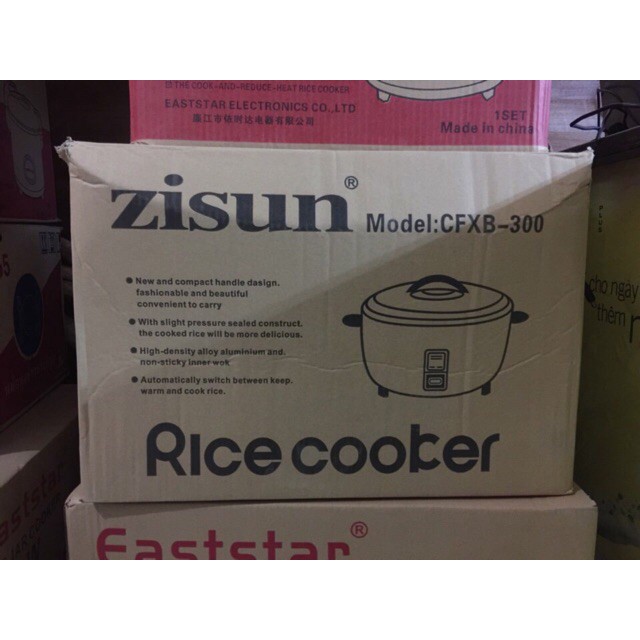 [CÓ SỬA CHỮA BẢO HÀNH] Nồi Cơm Điện Công Nghiệp Zisun 10L- 13L