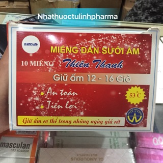 Miếng dán sưởi ấm Thiên Thanh