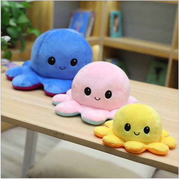 Gấu Bông Hình Con Bạch Tuộc Xinh Xắn Size 20cm  - Diabrand