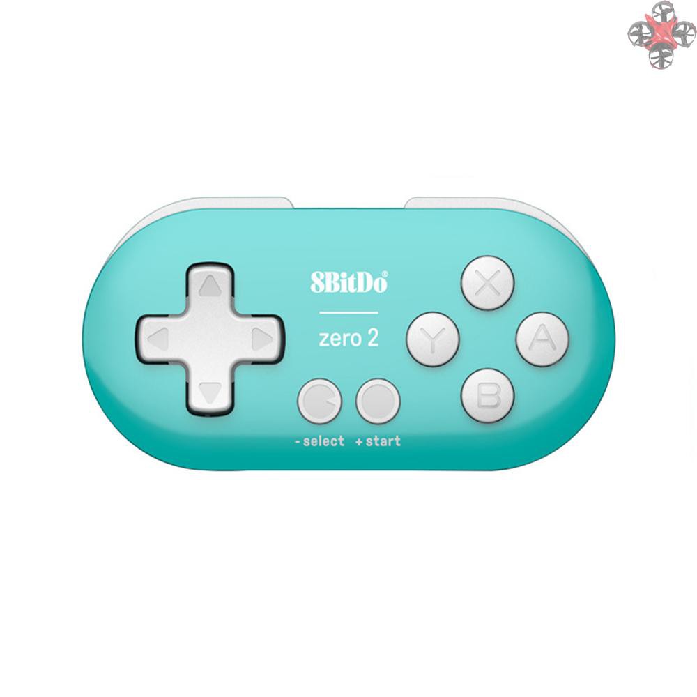 Tay Cầm Chơi Game 8bitdo Zero 2 Kết Nối Bluetooth Cho Máy Nintendo Switch Windows Android Macos