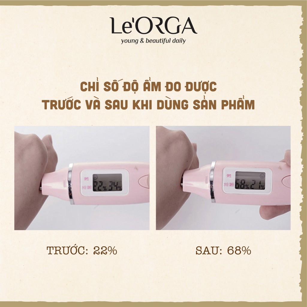 Serum Dưỡng Ẩm Le'Orga - Tinh Chất Cấp Nước Cho Da Khô, Mụn, Hỗn Hợp, Giúp Căng Bóng Dưỡng Trắng Trẻ Hoá | BigBuy360 - bigbuy360.vn