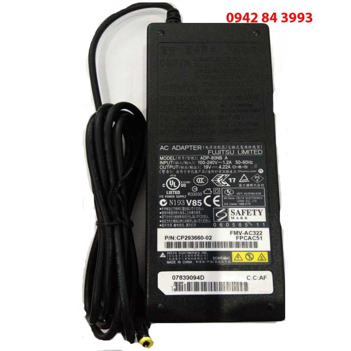 Sạc laptop Fujitsu E734 19v dailyphukien