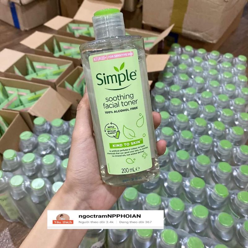 BỘ BA BƯỚC DƯỠNG DA SIMPLE