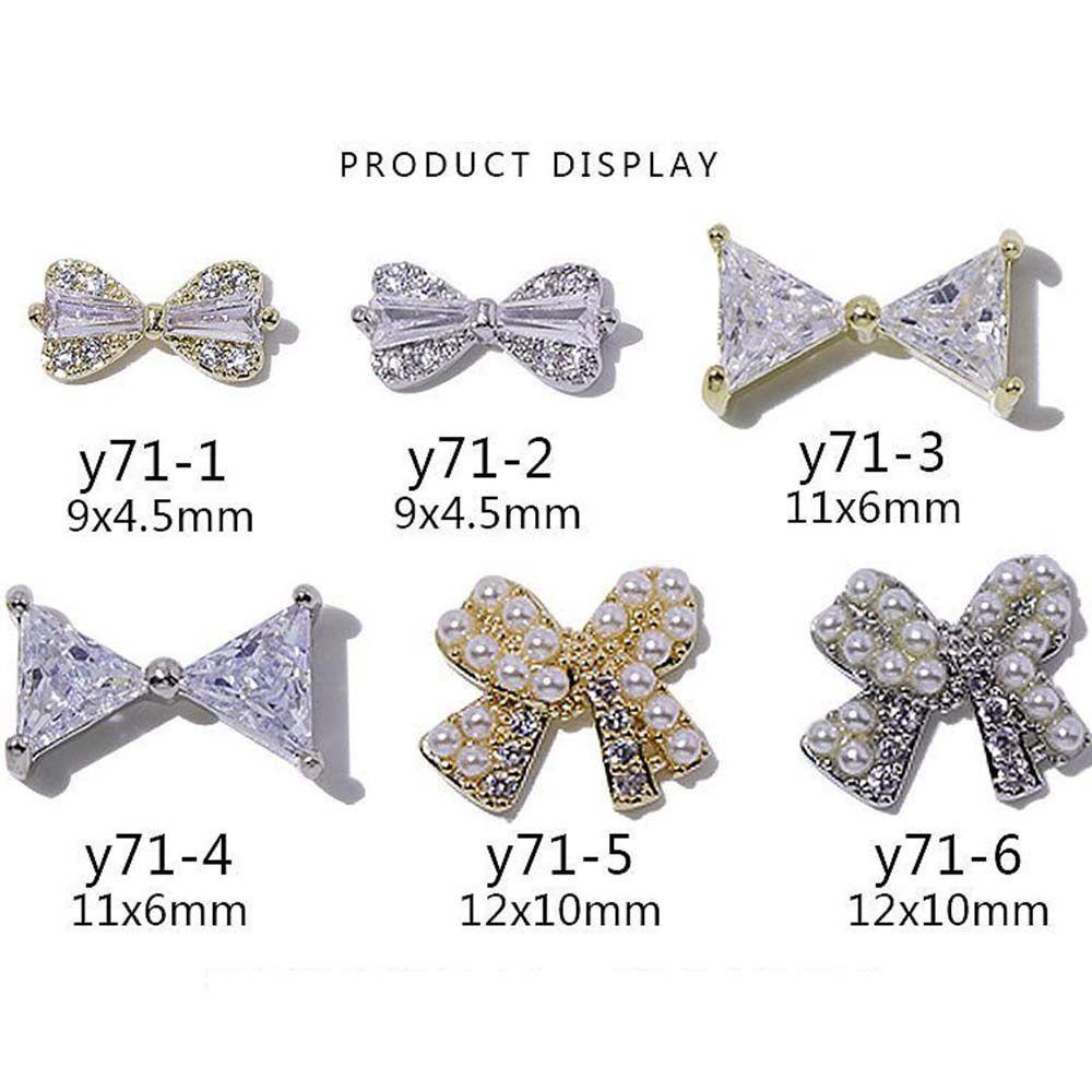 Phụ Kiện Đính Nơ Trang Trí Móng Tay Xinh Xắn|Phụ Kiện Trang Trí Móng Tay 3D Thời Trang|Phụ Kiện Trang Trí Móng Tay Xinh Xắn
