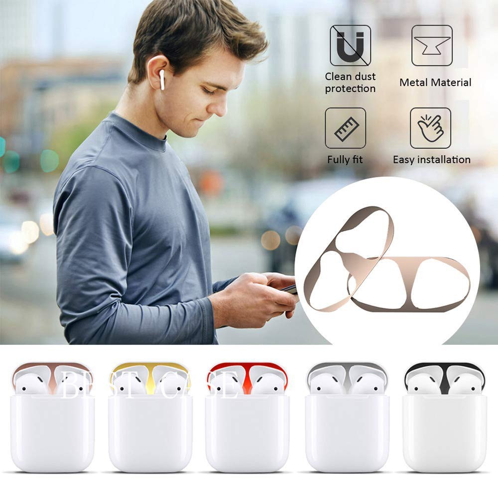 Tấm bọc bảo vệ hộp sạc tai nghe Airpods 1/ 2/ Pro thời trang