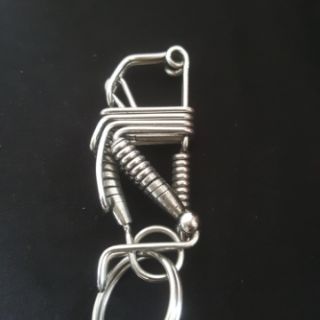 Móc khóa dễ mèn phiêu lưu full inox