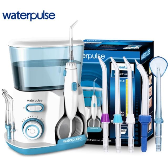 Máy tăm nước, Tăm nước cắm điện gia đình Waterpulse V300 10 mức áp lực