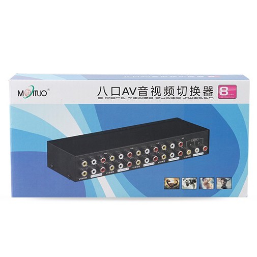 Bộ gộp tín hiệu AV 8 vào 1 ra MT-Viki