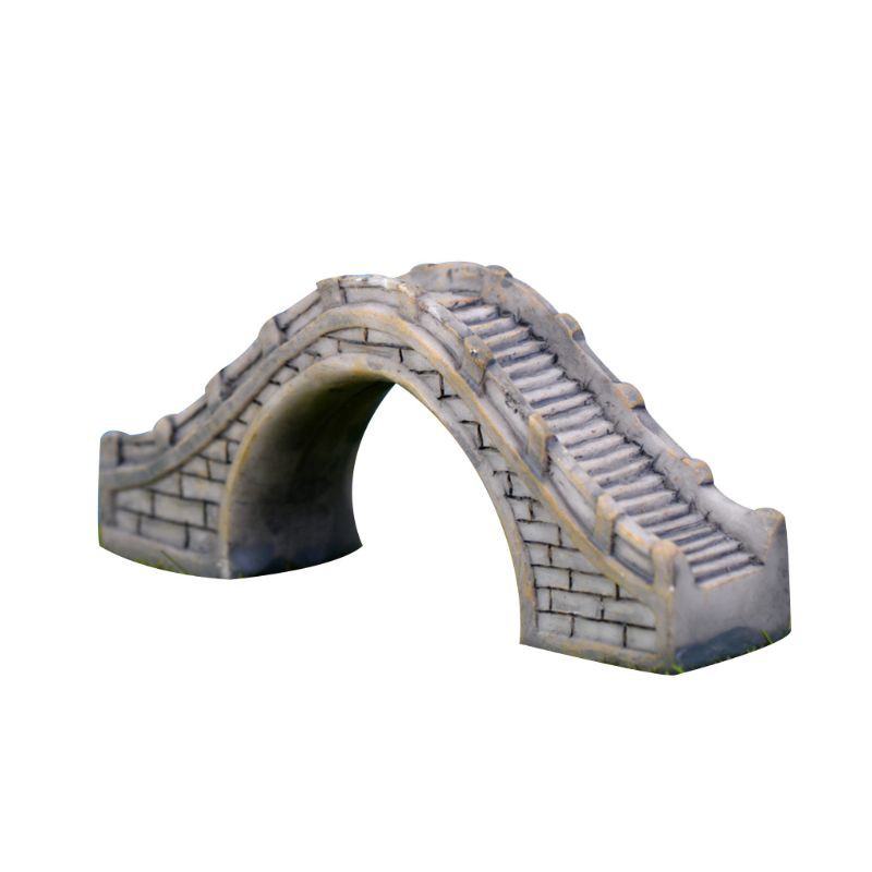 Mô hình cây cầu mini trang trí bể cá/ tiểu cảnh sân vườn DIY