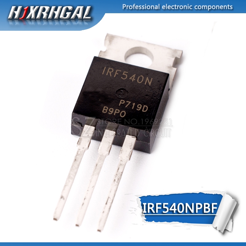Set 10 Linh Kiện Điện Tử Irf540N To-220 Irf540Npbf To220 Irf540