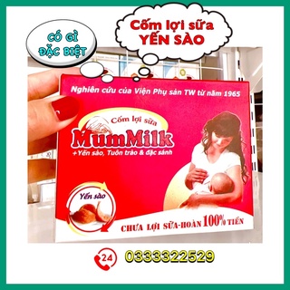 Cốm lợi sữa MumMilk YẾN SÀO (loại đặc biệt) hàng đủ tem mã vạch chính hãng