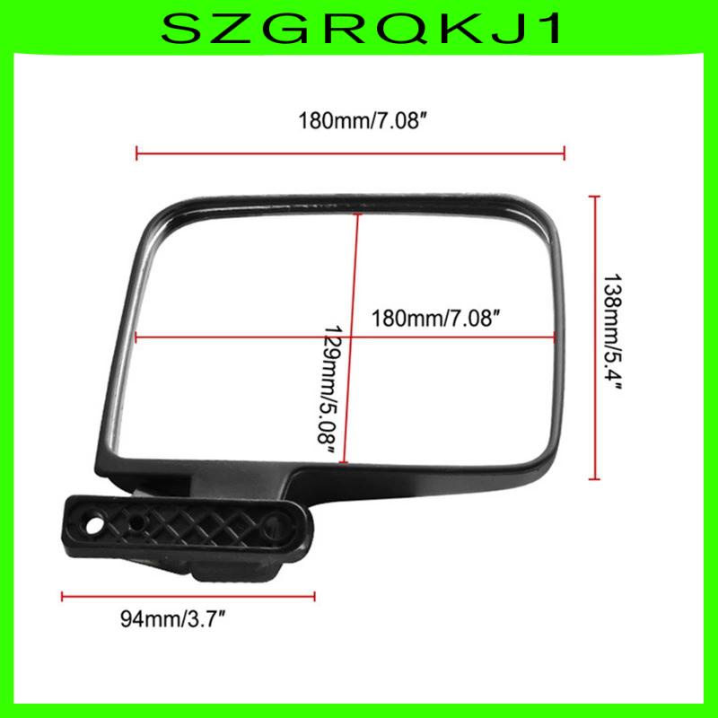 Set 2 Gương Chiếu Hậu Gấp Gọn Cho Xe Golf Cart szgrqkj1