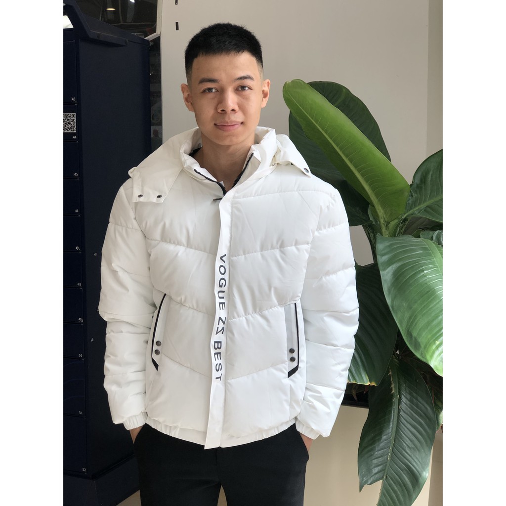 Áo phao nam cao cấp, [ẢNH THẬT-VIDEO THẬT 100%]  style Hàn Quốc (có mũ tháo rời) | BigBuy360 - bigbuy360.vn