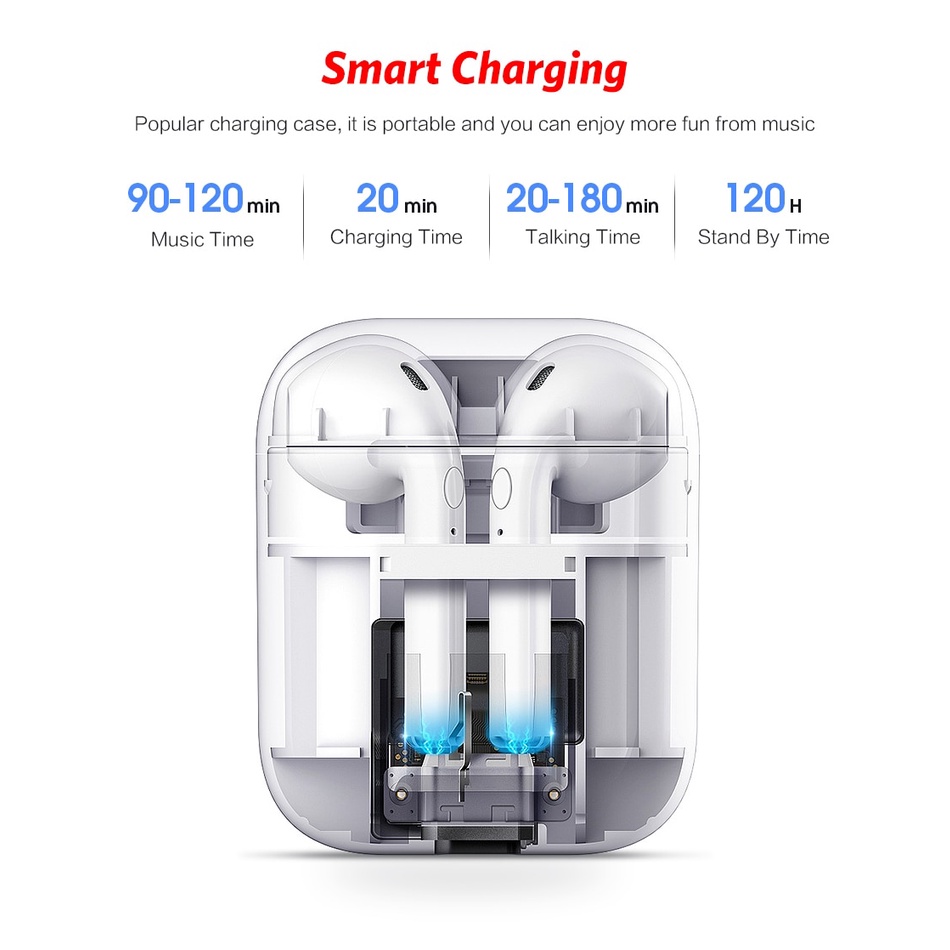 Tai Nghe TWS I9S Bluetooth ko dây Tiện Dụng Cho ĐT táo X 8 7 Plus Xiaomi Mobile Hệ Thống Android