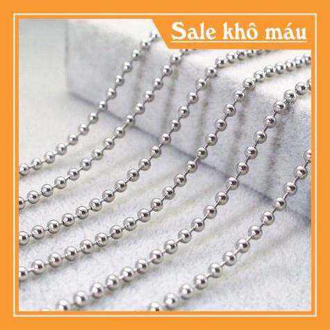 [ Siêu SALE ] [CSJ] DÂY CHUYỀN BI INOX CỰC ĐẸP GIÁ RẺ