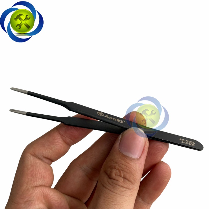 Nhíp gắp linh kiện mũi bằng ASAKI AK-9203 dài 120mm