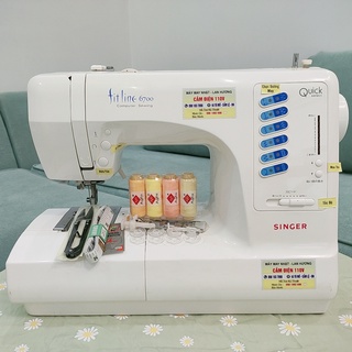 Máy may gia đình nhật singer fitline 6200 - 6700 - may cơ bản - kích thước 41x17x29 - cực êm - siêu bền - bh 18 tháng