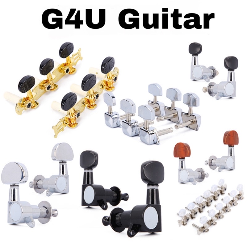 Khoá đàn guitar các loại - Tổng hợp tất cả các khoá đàn acoustic và khoá đàn classic