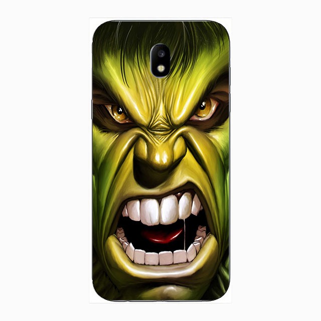 ốp điện thoại Silicone Tpu Mềm In Hình Siêu Anh Hùng Marvel Cho Samsung Galaxy J7 2017 J730F J730 J7 Pro