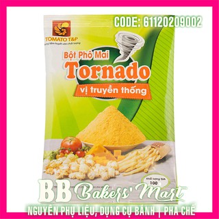 Bột phô mai cam lắc TORNADO - Vị TRUYỀN THỐNG - Gói 100gr