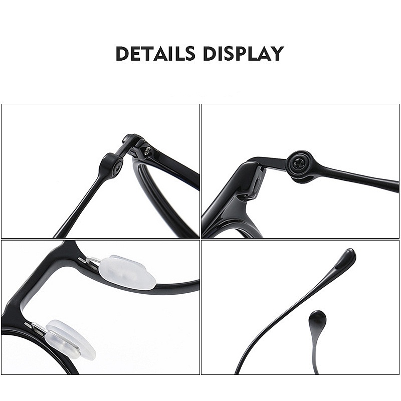 Ins Style Ultem + Mắt Kính Tianium Hình Quả Lê Nhỏ Siêu Nhẹ Có Thể Được Trang Bị Với Myopia Opt